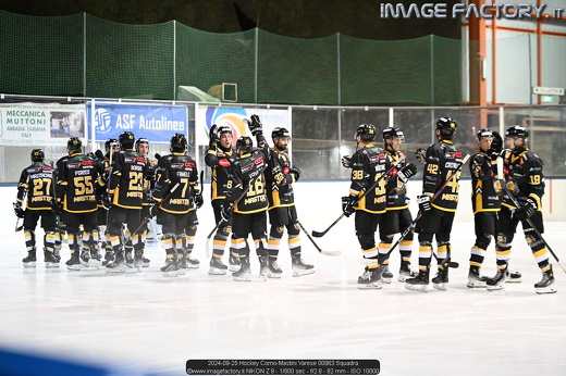 2024-09-25 Hockey Como-Mastini Varese 00963 Squadra